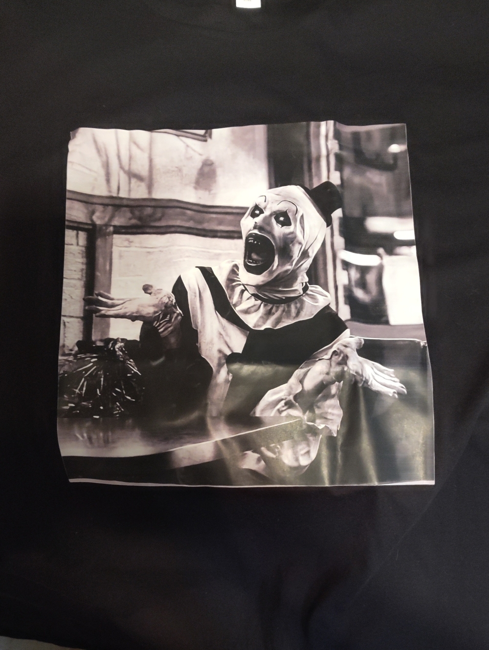 Black TERRIFIER Art Print Shirt - Unbranded